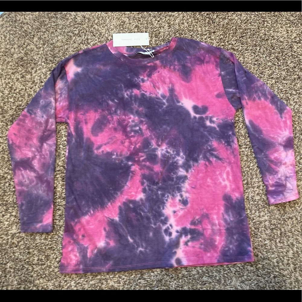 As If Cotten Tie Dye Long Sleeve